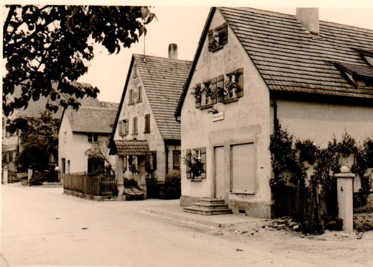 Bäckerei Loos, vermutlich 1950