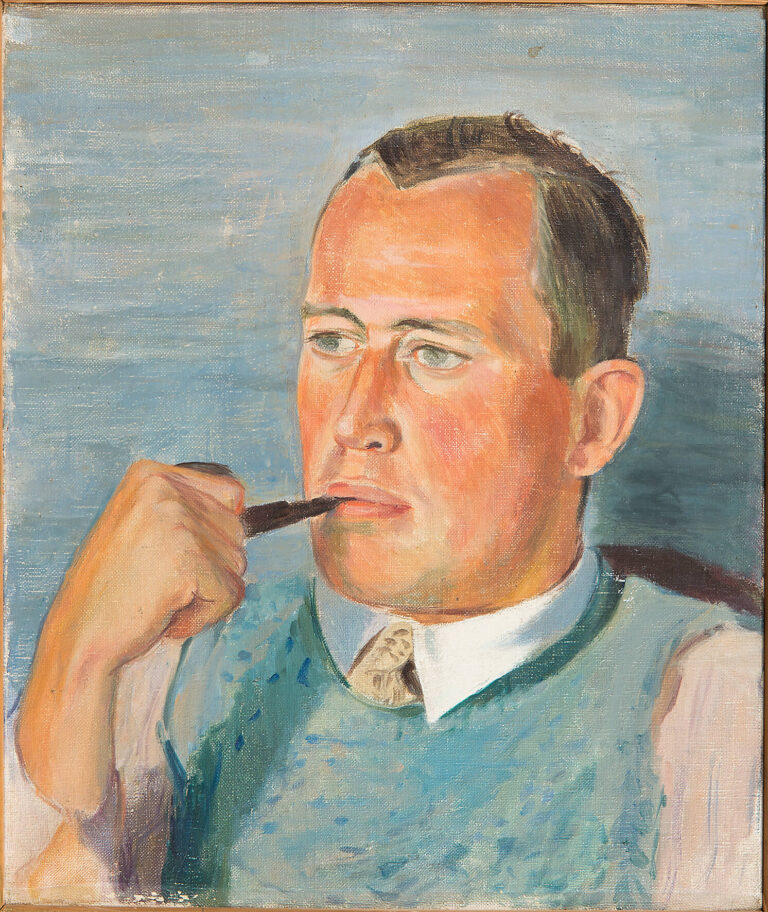 Fritz Griebel: Bildhauer Gustav Seitz, ca. 1932, fg0078