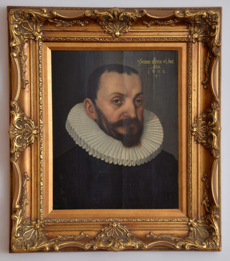Lorenz Strauch, Gabriel Scheurl (geb. 1551), Tempera auf Holz, 1602, Ra. 76 x 66, kfh0016