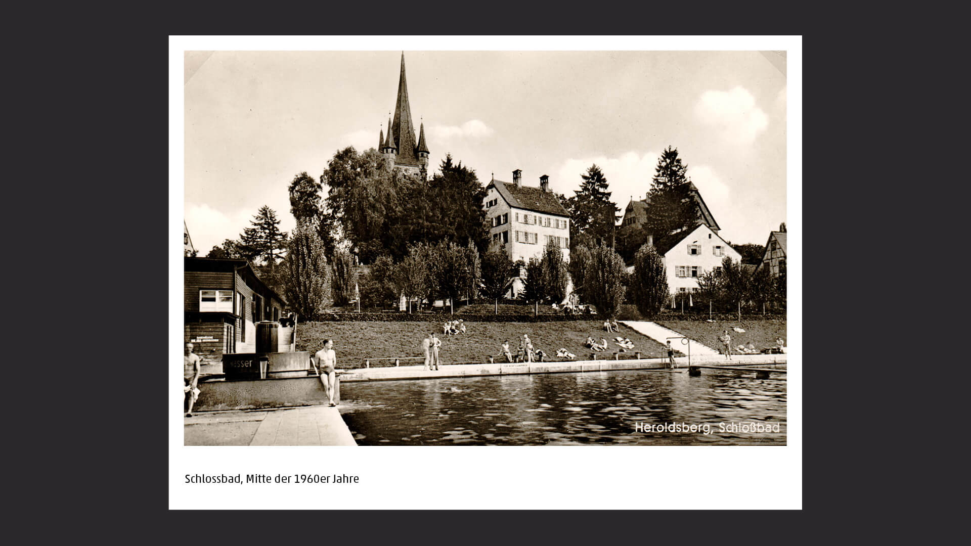 Schlossbad, Heroldsberg, um 1965