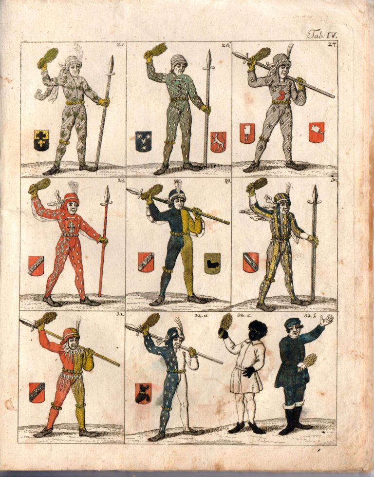Nürnbergisches Schönbartbuch, um 1780, kfh0160