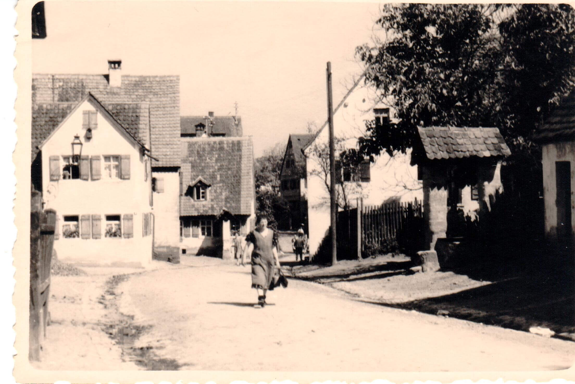 Oberer Markt in seiner früheren Gestalt