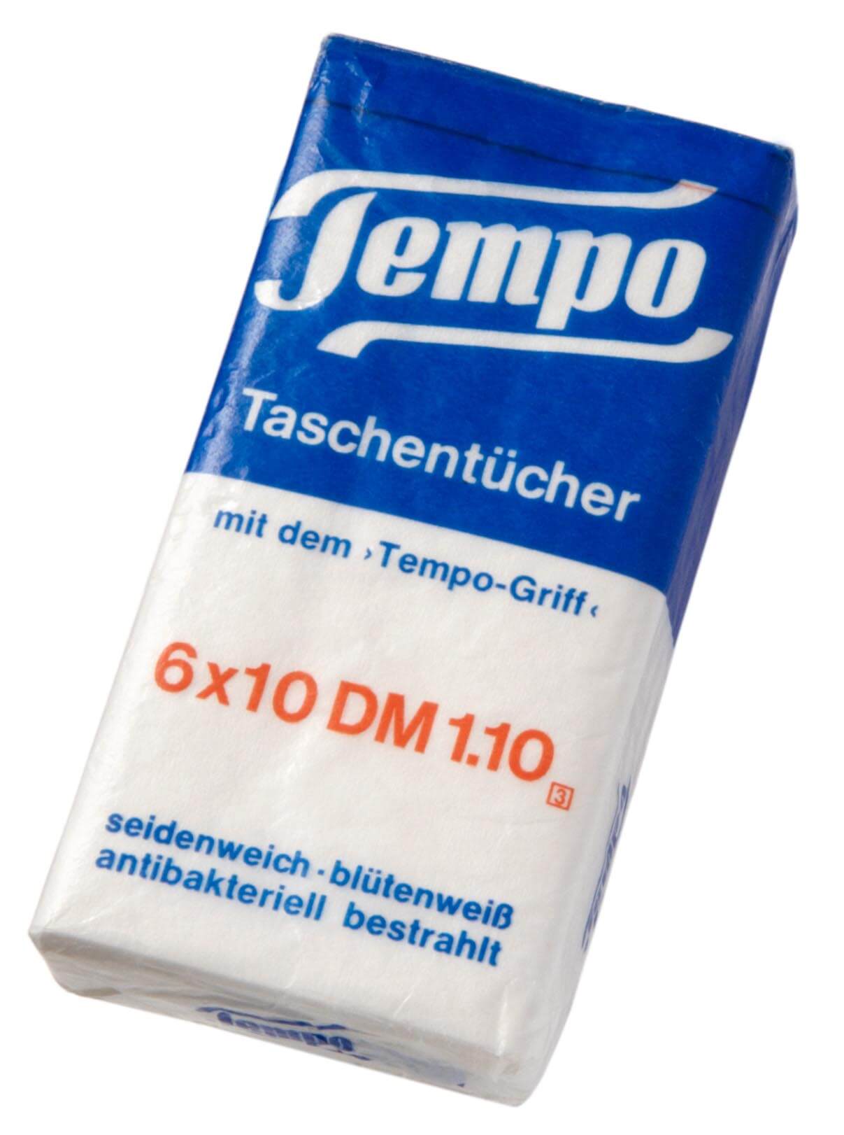 Päckchen Tempotücher, Produktion ab 1964