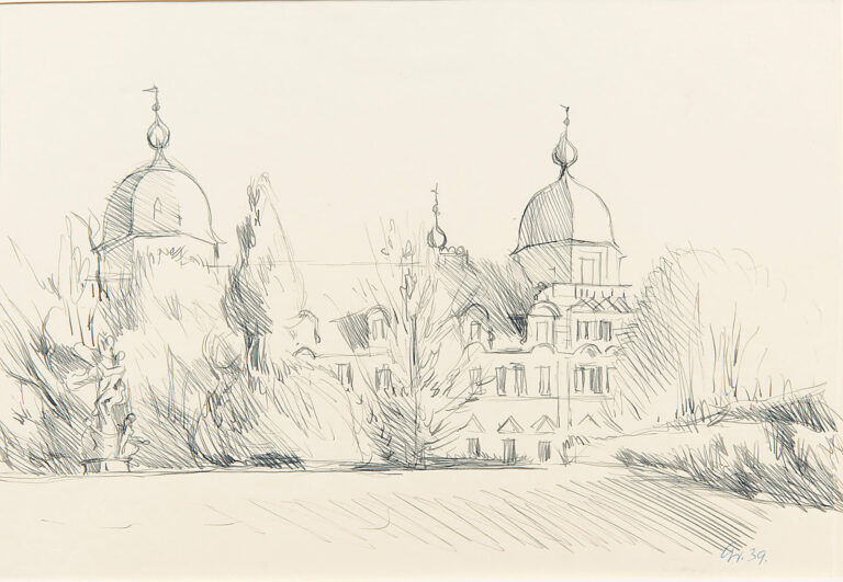 Fritz Griebel: Schloss Seehof, 1939, ebg0434