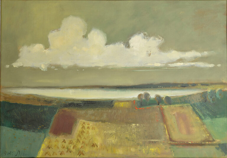 Fritz Heidingsfeld: See in Holstein,1965/66, kfh0184