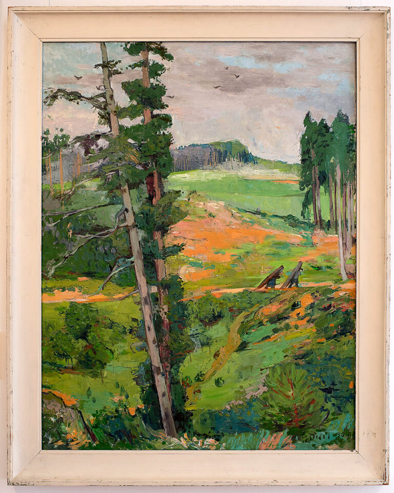 Fritz Griebel: Waldstück,1930, fg001066