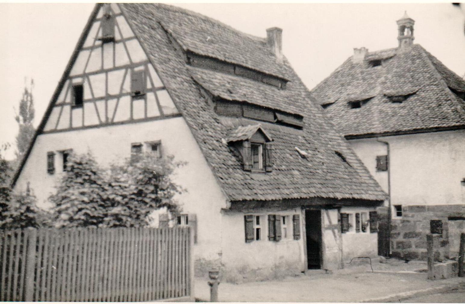 Oberer Markt 16, Finkenhaus, um 1940