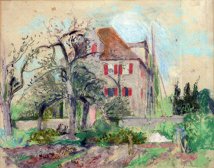 Fritz Griebel: Rotes Schloss, 1930, kfh0288