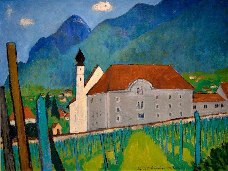 Eitel Klein, Spital und Spitalkirche in Kaltern, Südtirol, 1978